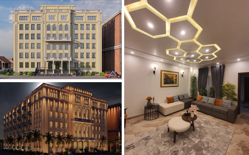 Air Avenue Executive Apartments DHA Lahore residential construction project