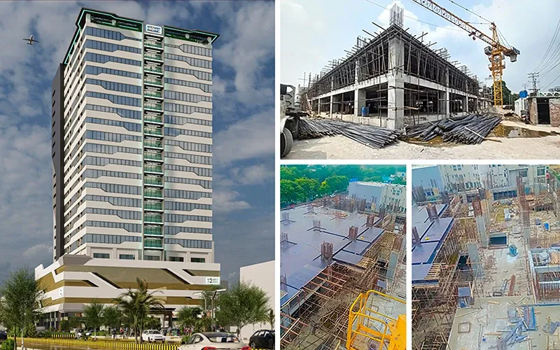 High-Q Mall and Offices Complex Gulberg Lahore construction by UICP