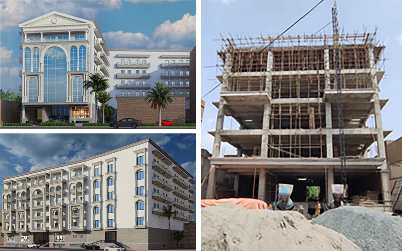 Jinnah Mall Faisalabad Jinnah Colony EPC construction project by UICP